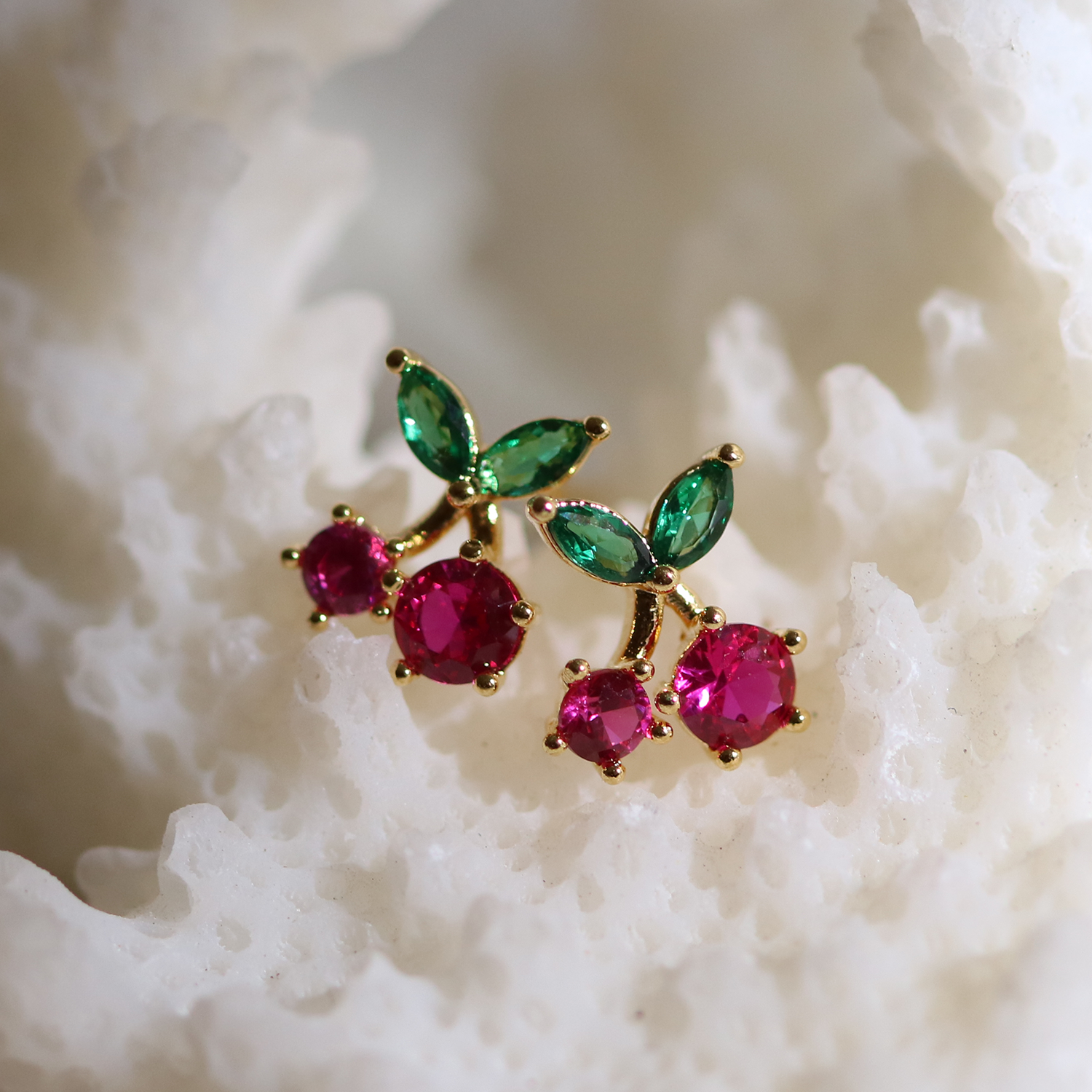 Cherry earrings
