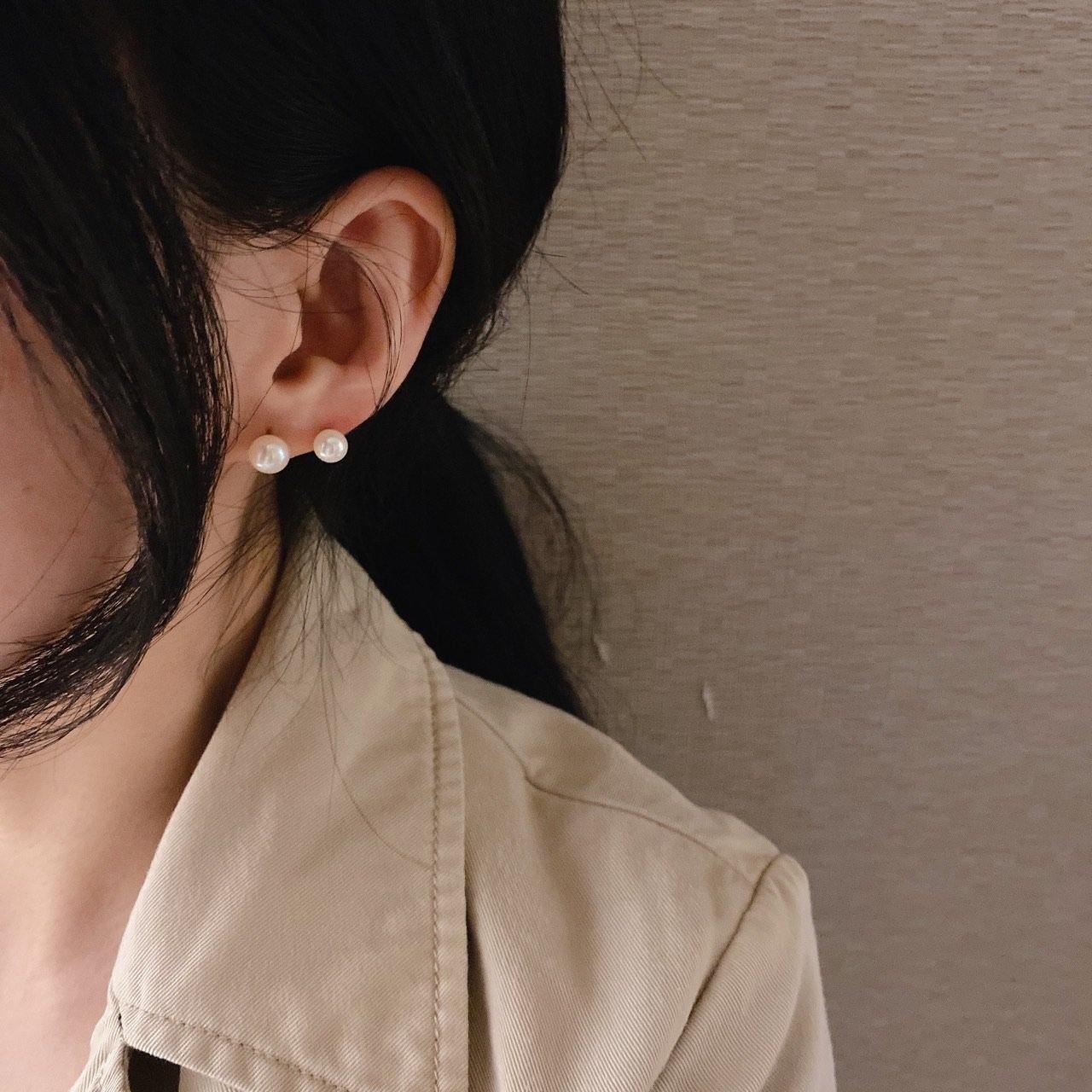 Fresh water pearl barbell - NABILONDON