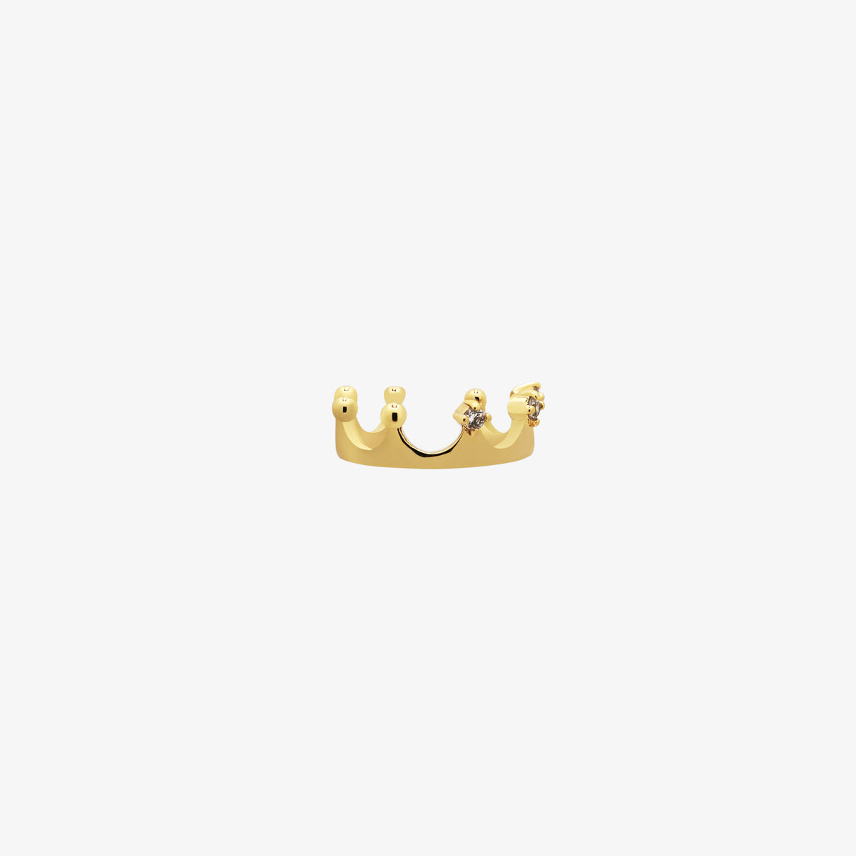 Crown ear cuff