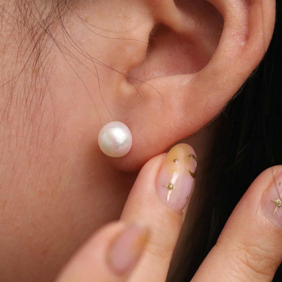 Fresh water pearl earrings (3 sizes)