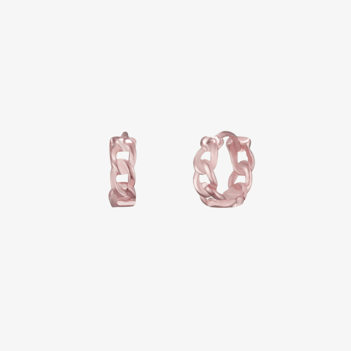 8mm Rope Huggie Earrings (Pair)