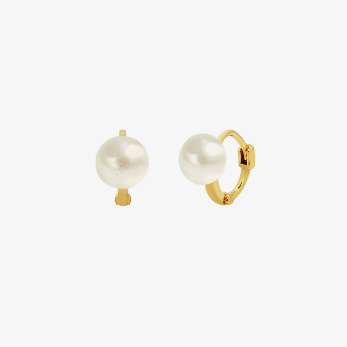 Fresh Water Pearl Huggie Earring