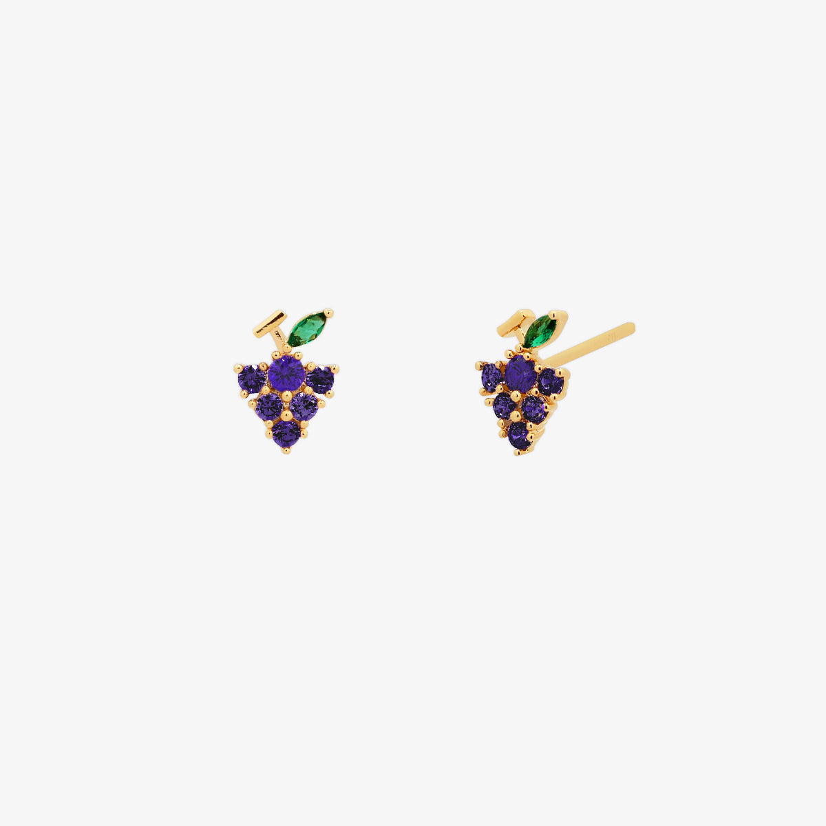 Grapes earrings