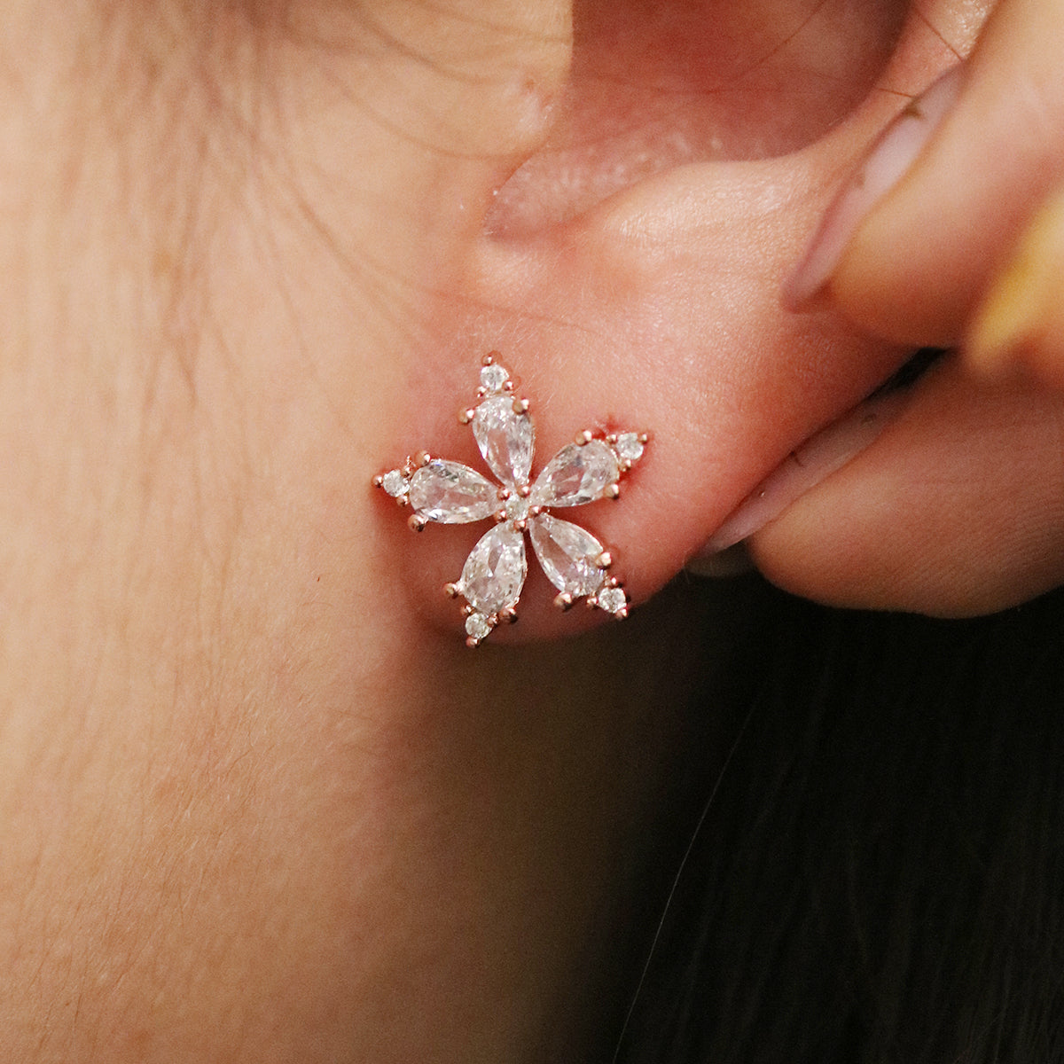 Flower Shape Earrings