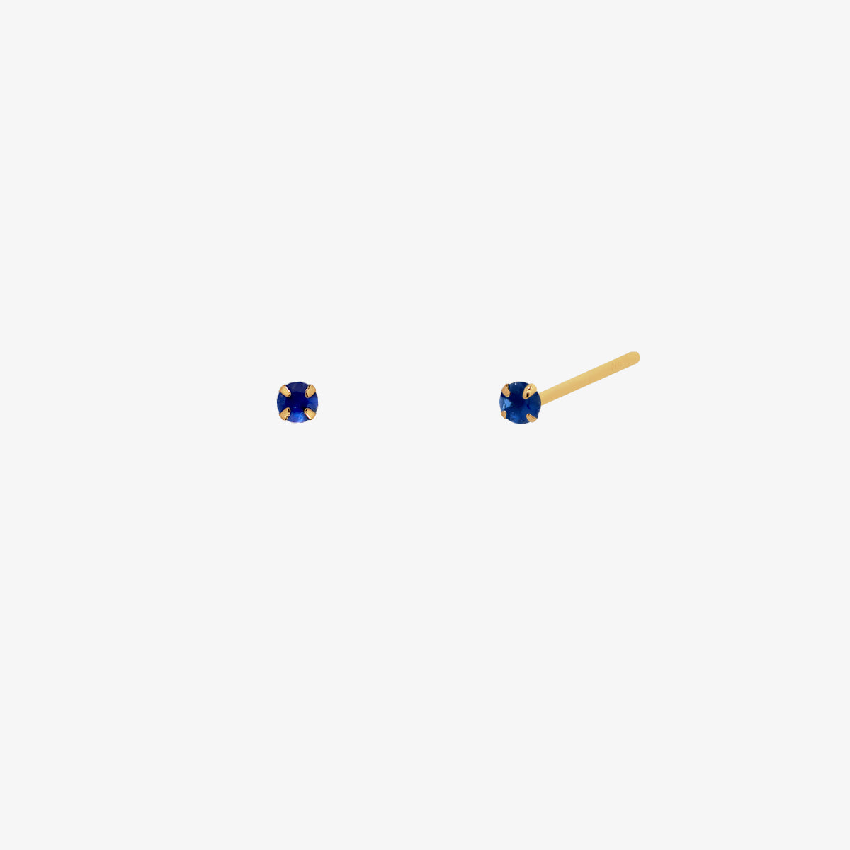 Sapphire 3mm studs