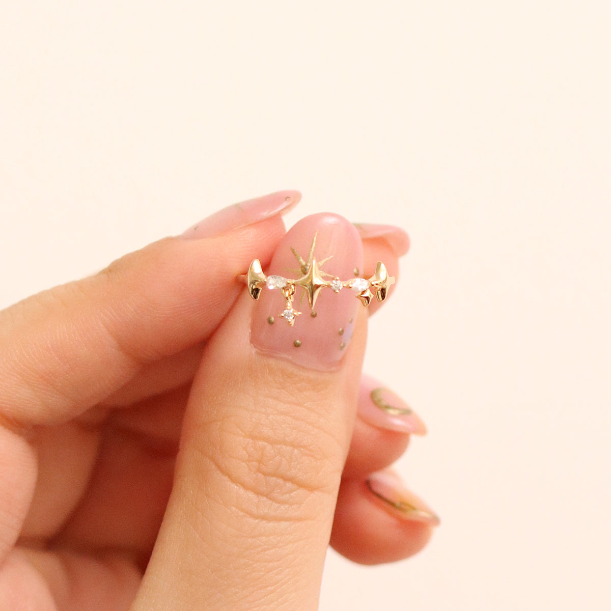 Star crown ring