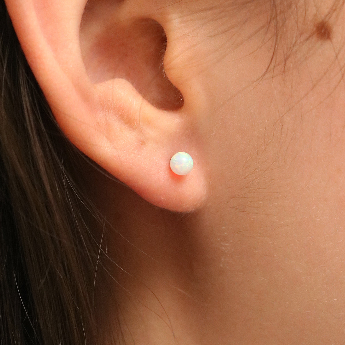 Opal studs