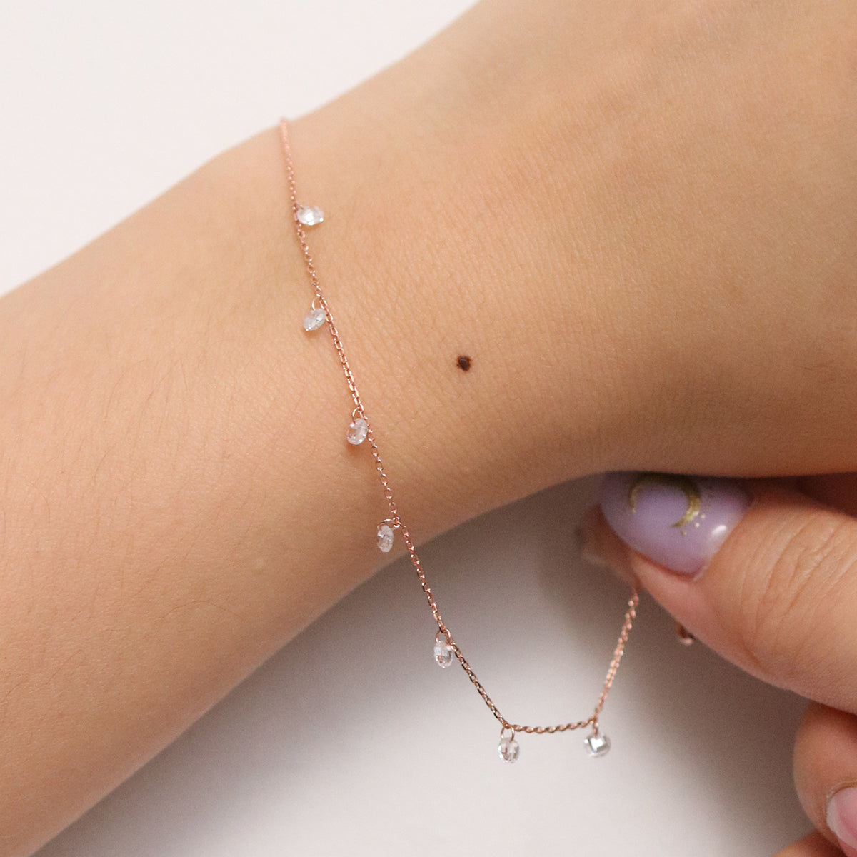 seven drops cubic bracelet