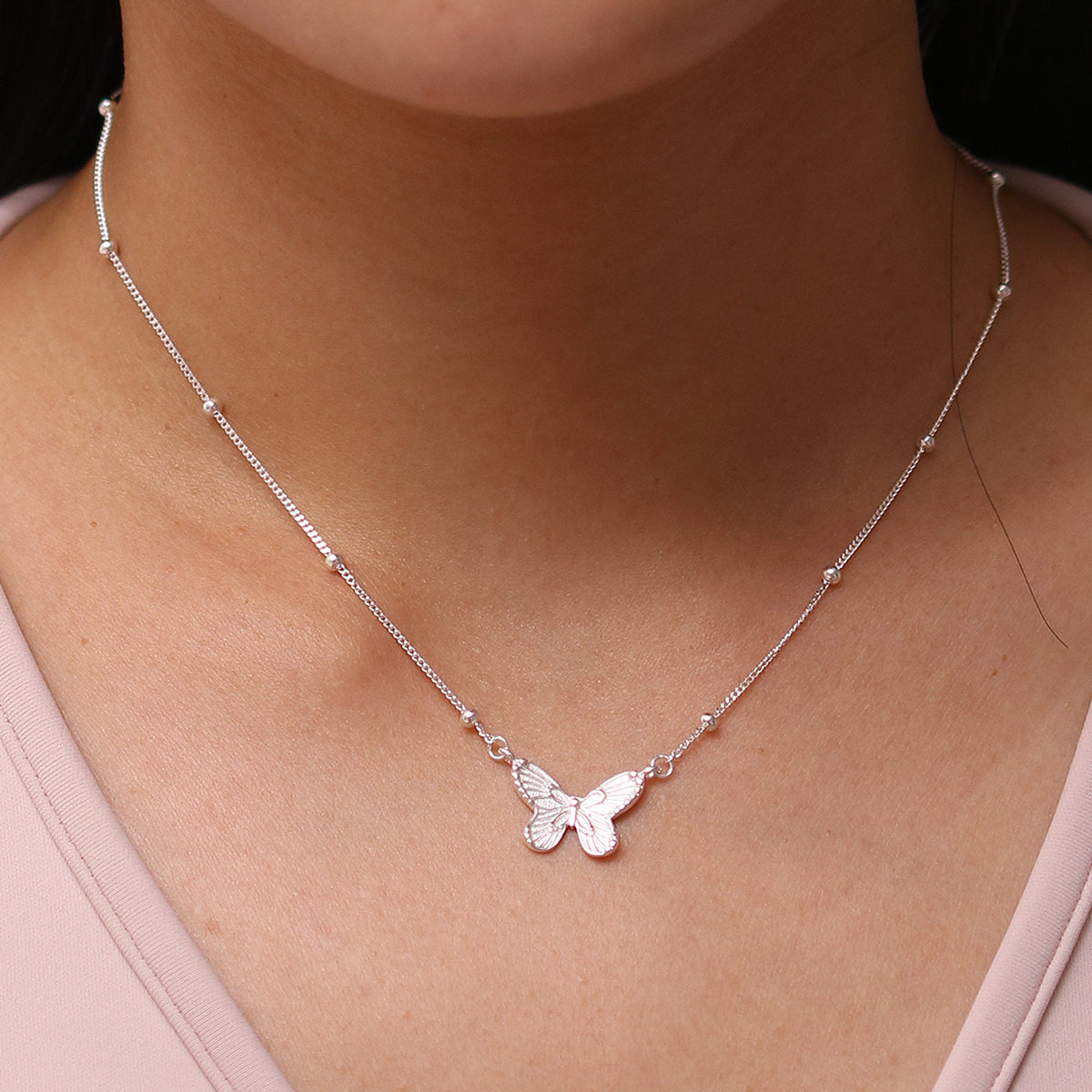 Butterfly necklace