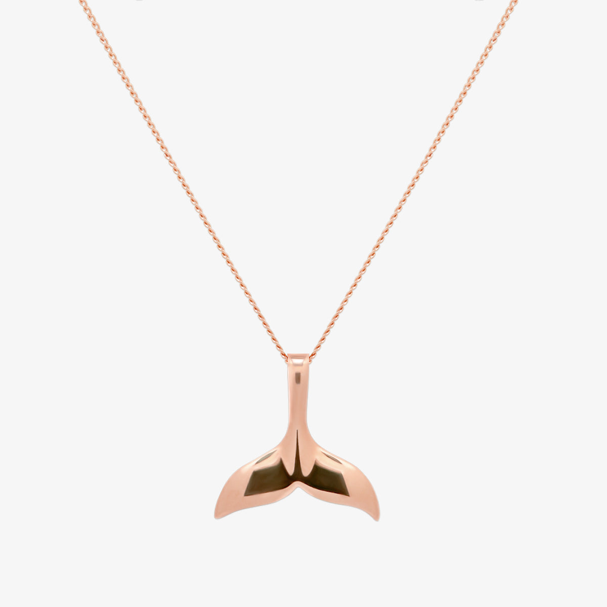 Dolphin tail necklace