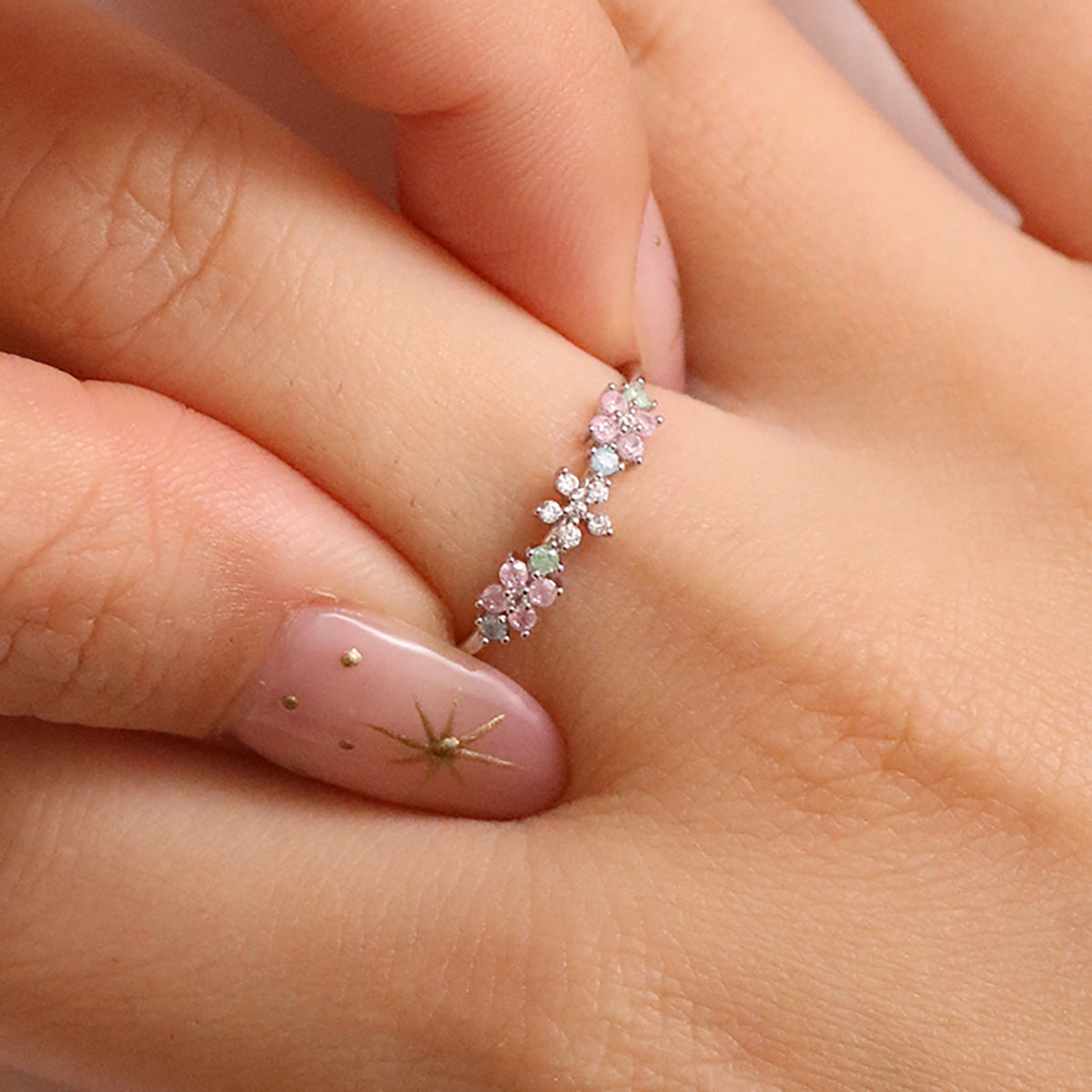 Pastel Petal Ring