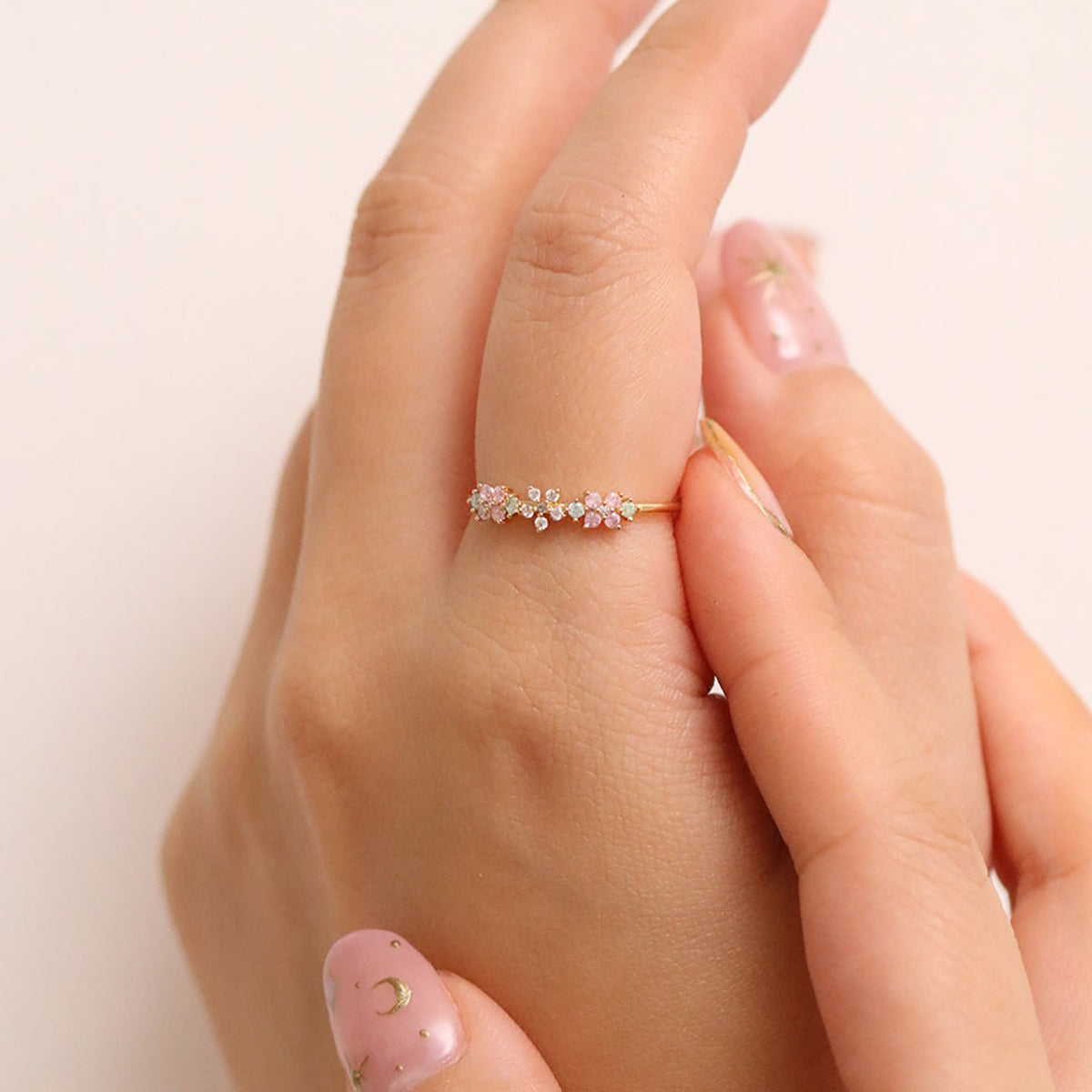 Pastel Petal Ring