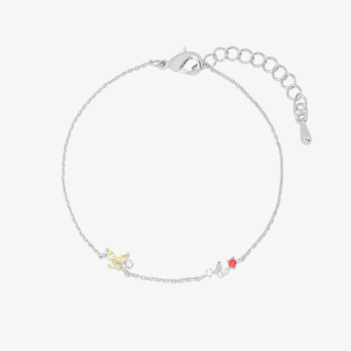 Cubic Colour Butterfly Bracelet