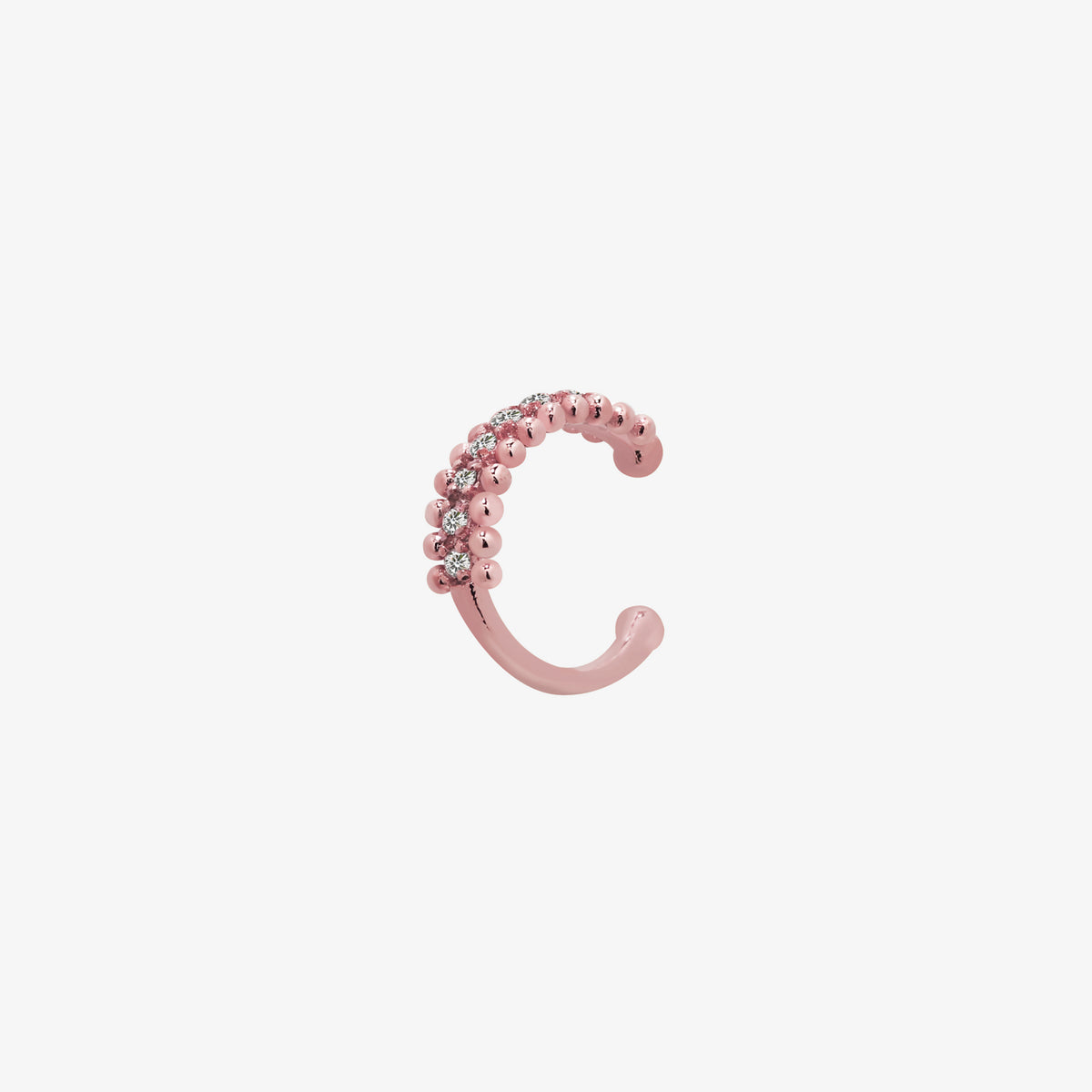 Dotted Cubic Ear Cuff