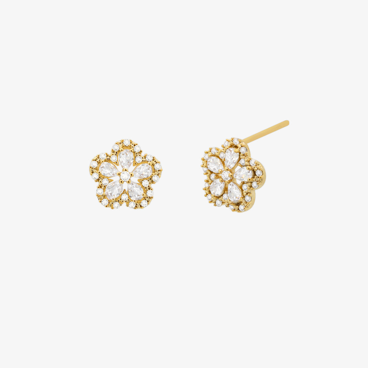 Blossom flower earrings