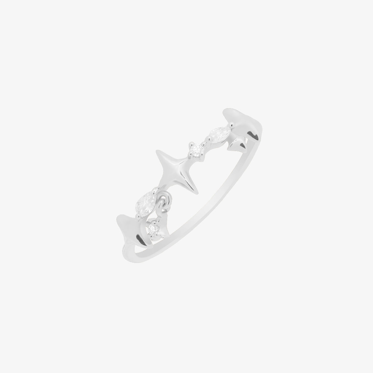 Star crown ring