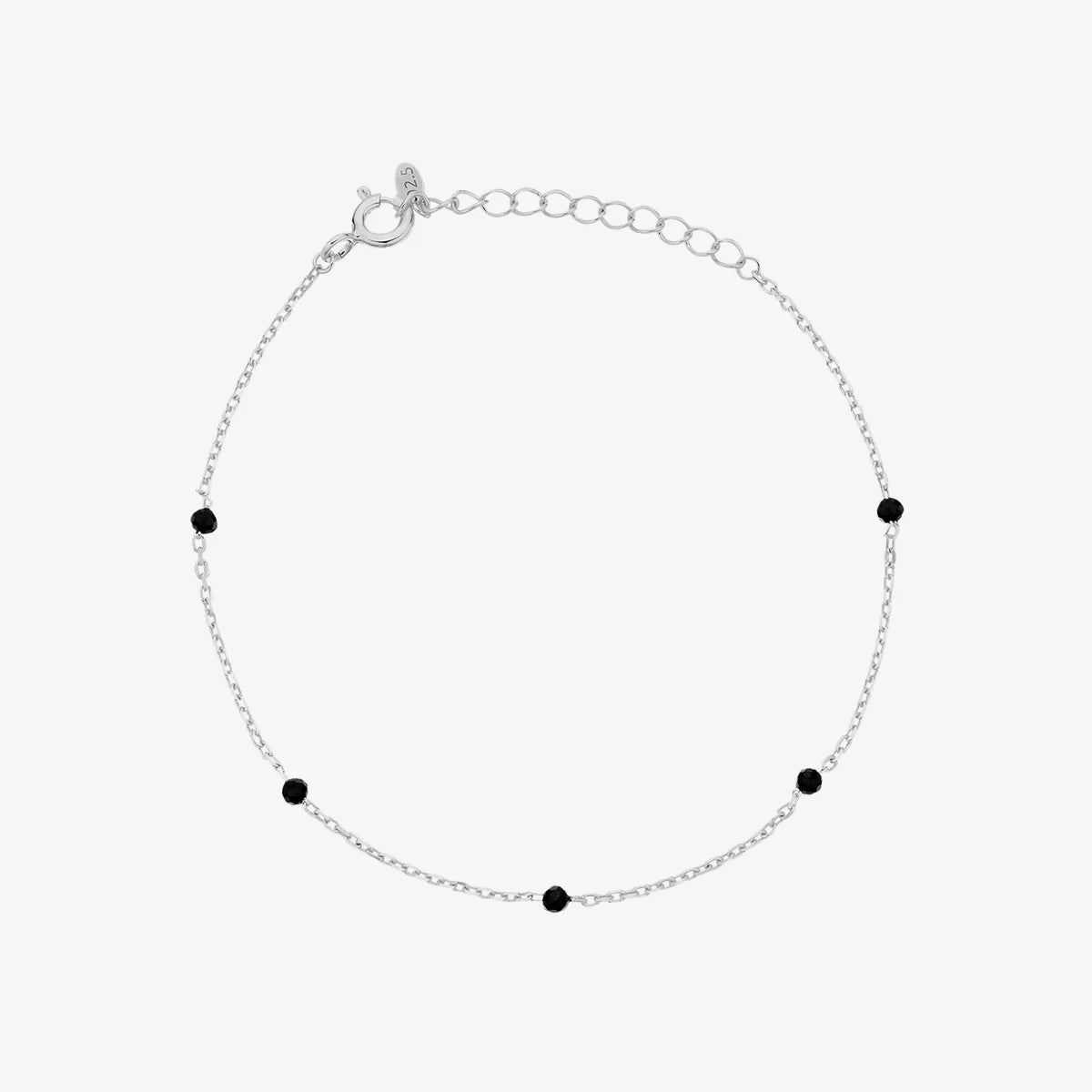 Black spinel bracelet